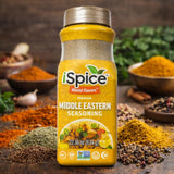iSpice Blend | Middle Eastern Seasoning | 22.36 oz | Mixed Spice & Seasoning | Bulk Size | Halal | Kosher (Middle Eastern)