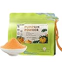 Organic Pumpkin Powder,10.58 oz, 100% Pure Sweet Pumpkin for Lattes, Baking & Smoothies | Vegan, Gluten-Free, Kosher | Easy Puree & Juice Mix-In