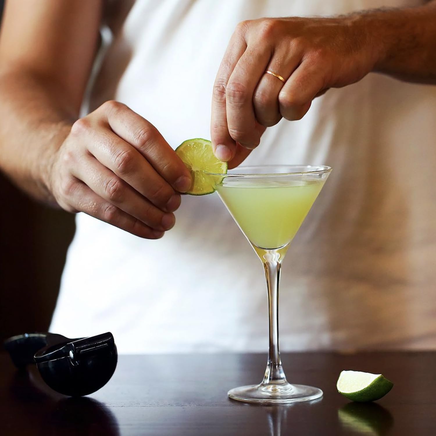 Mr & Mrs T Lime Margarita Mix, 1L Bottle - Premium Cocktail Mixer, Ready to Use
