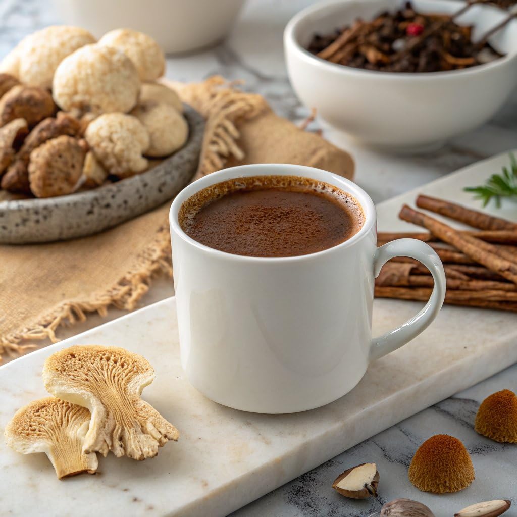 Cuppa Coffee - Great tasting medium roast with mushrooms, adaptogens & superfoods - Lion's Mane, Ashwagandha, Cordyceps, MCT, Prebiotic Fiber