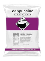 Cappuccino Supreme 2 lb bag Almond Amaretto Instant Cappuccino Mix