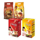 Korean Instant Coffee Variety Sample Pack, 20 Sticks (Maxim Mocha, Maxim Original, Rose Bud Mocha, Rose Bud Original)