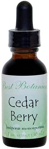 Best Botanicals Cedar Berry Extract 1 oz.