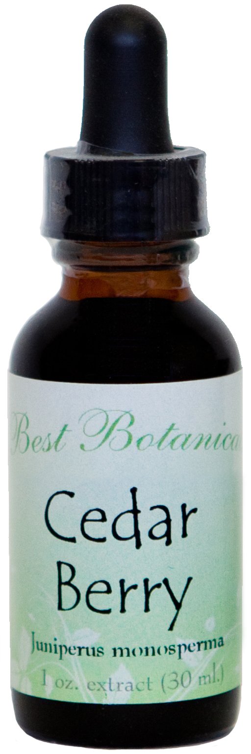 Best Botanicals Cedar Berry Extract 1 oz.