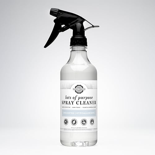 Rustic Strength Lots of Purpose Spray Cleaner, Unscented, Multi-Surface, pH Balanced, Non-Toxic, Biodegradable, 16 oz