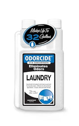 Odorcide Concentrated Fresh Linen Scent Laundry Odor Eliminator for Strong Odor, All Laundry Uses - Safe, Non-Enzymatic Odor Neutralizer - Laundry