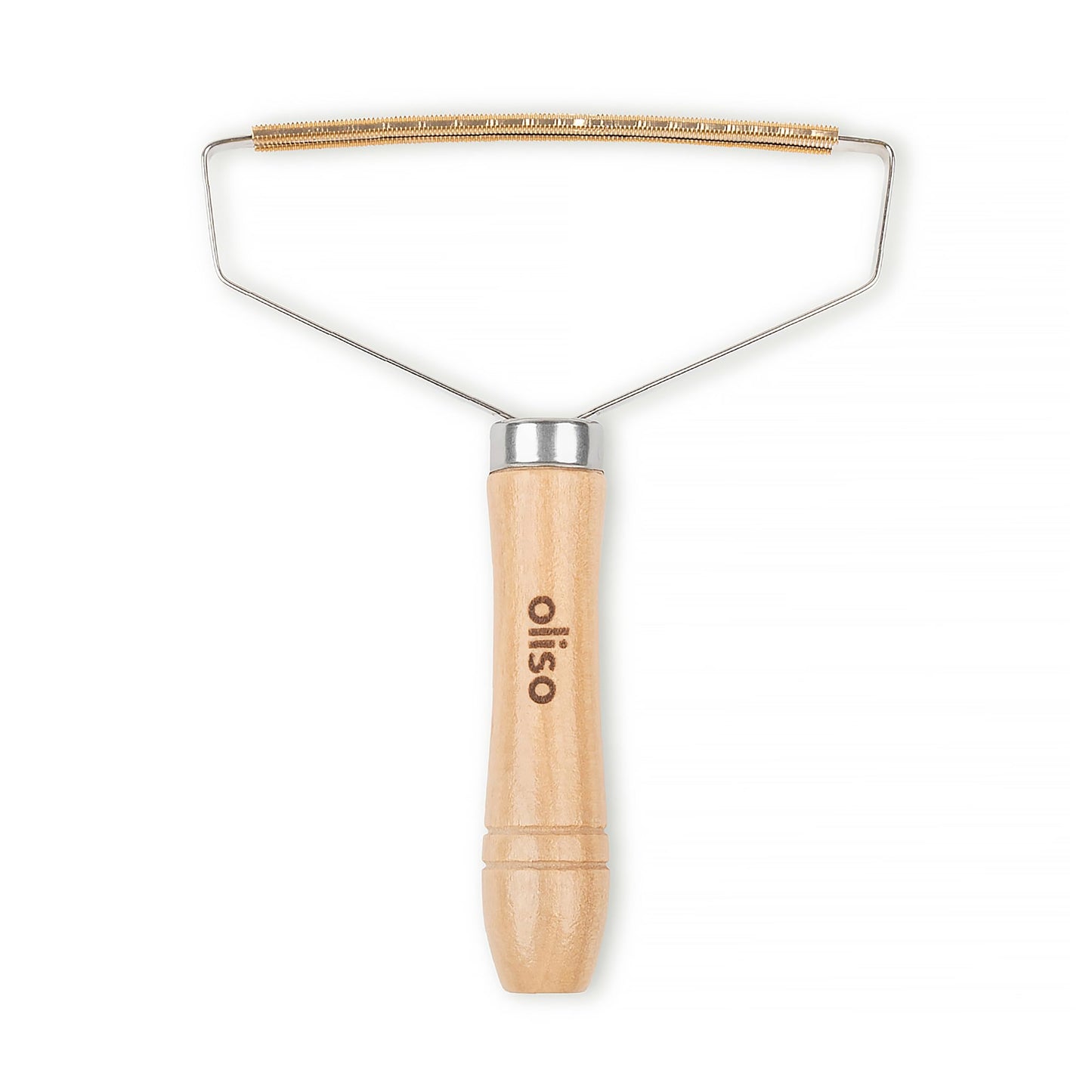 oliso Wool Mat Cleaning Tool - Brass Lint Remover for Quilting & Sewing - Cleans Wool Pressing Mats, Upholstery & More