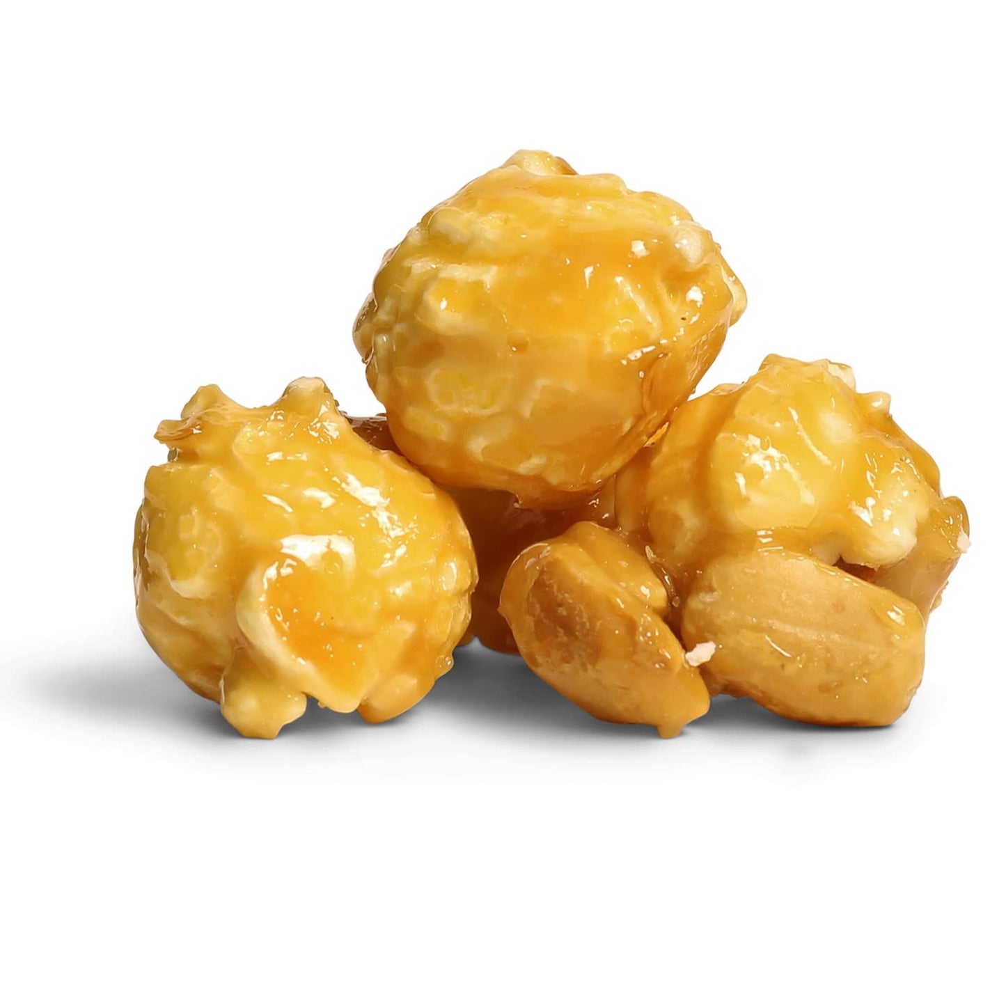 Gourmet Caramel Nut Popcorn with Peanuts by Its Delish, 5 lbs Bulk Bag - Caramel Air Popped Sweet Crunchy Glazed Carmel Corn With Nuts Snack, Movie