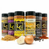LC BBQ Ultimate Seasoning and Rub Bundle, 6 Pack Variety Set - Rawhide, Last Call, Honey Hole, Texas Hill Country, Fade To Black, Certified