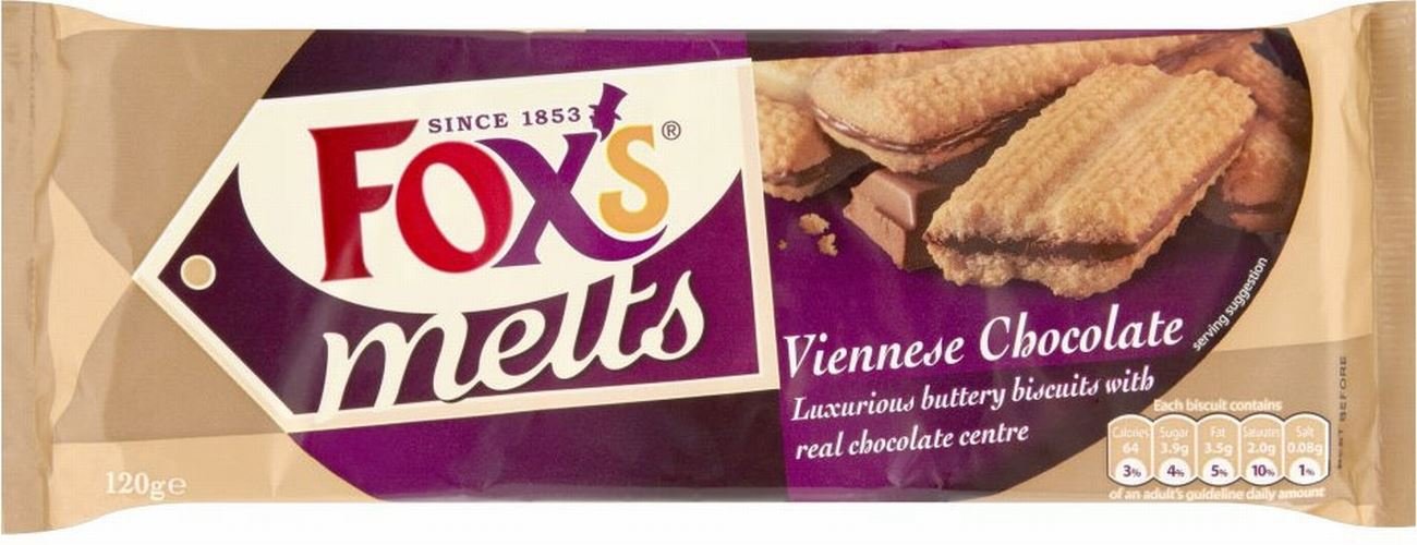 Fox's Chocolate Viennese Melts (120g)