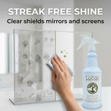 Acrylic & Plastic Cleaner Spray for Non-Porous Surfaces & Tanning Beds, Ready to Use Streak-Free Cleaner for Plexiglass, Glass, Mirrors, Chrome