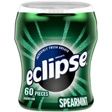 Eclipse, Sugar-Free Gum Spearmint, Chewing Gum Sugar Free in Pack, Bulk, 60 Count