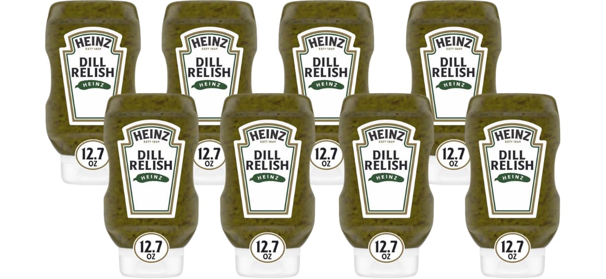Heinz Dill Relish, 12.7 FL OZ (Pack of 8)