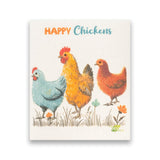 SWEDEdishcloths - Cellulose Sponge Dish Towels - Mixed Set of 6 (One of Each Design) Chickens Swedish Dish Cloths