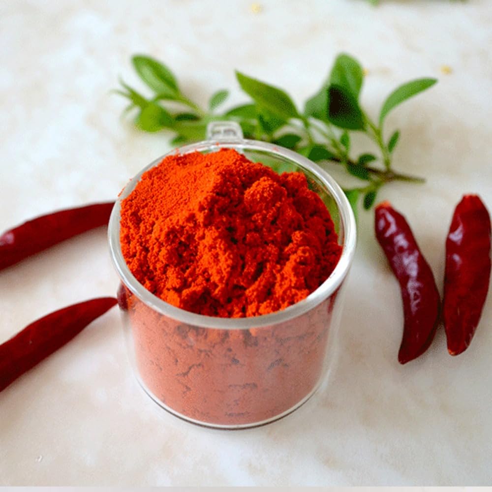 Zercumm Chili Powder Specialty Bottled Dried Chili Noodles Farm Spicy Barbecue Seasoning Fried Dishes 37G