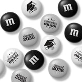 M&M'S Class of 2026 Graduation Candy Dispenser with 2 lb Milk Chocolate Bag
