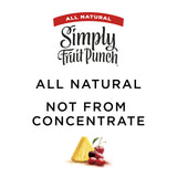 All Natural Simply Fruit Punch Juice Drink, 52 Fl Oz Bottle