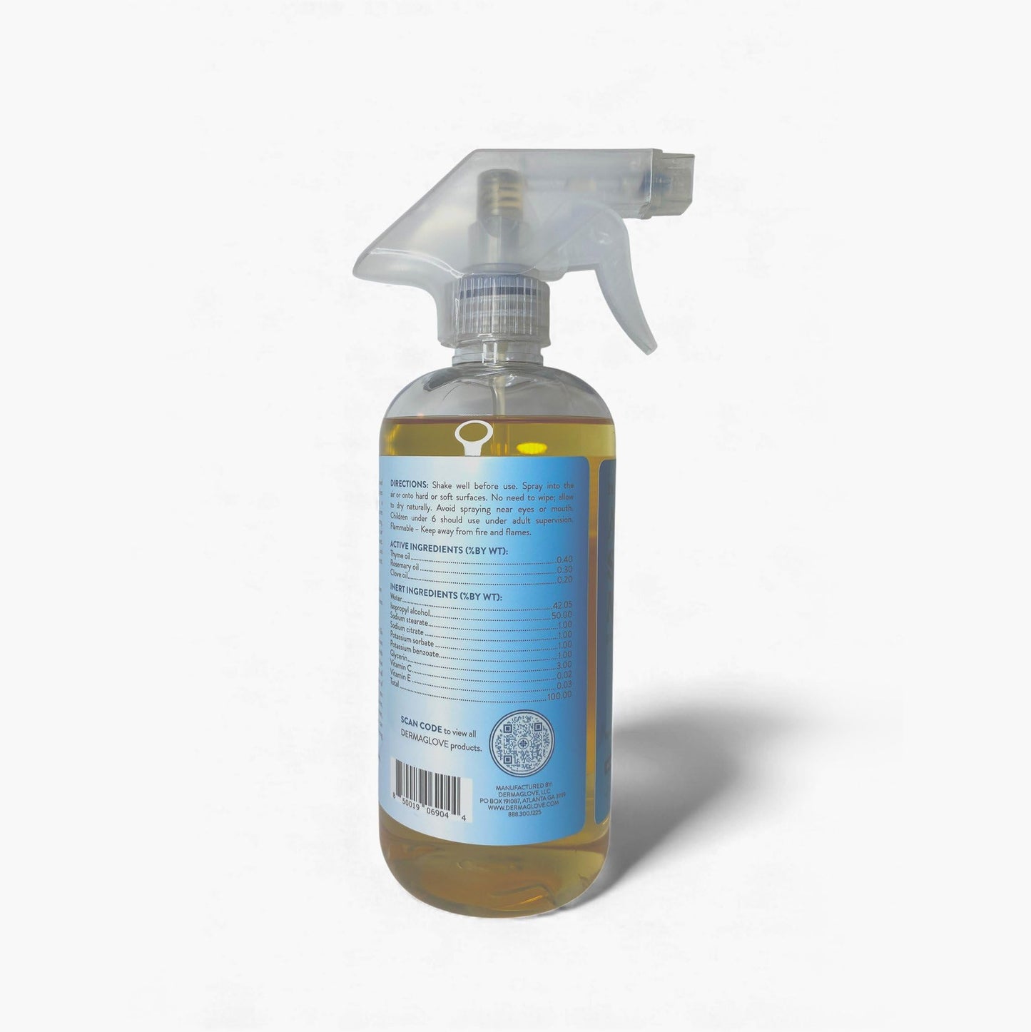 DERMAGLOVE Air & Surface Mist - Odor-Neutralizing Spray to Freshen Air & Everyday Surfaces - 16 Fl Oz (Pack of 1)