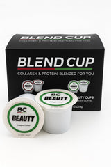 BeautyCup (Collagen Coffee) 12 Ct. Box with 10 grams of Collagen per serving, Beauty-Boosting Espresso Style Coffee