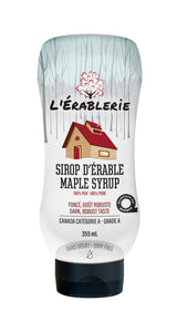 Pure Maple Syrup, 355ml - Dark Robust Flavour, Grade A - Ideal for Pancakes, Waffles or French Toast, Drizzled over Oatmeal, Yogurt or Ice Cream - No