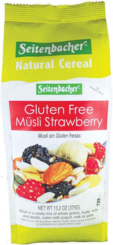 Seitenbacher Muesli, Gluten Free - Strawberry, 13.2 Ounce