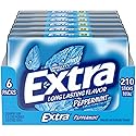 EXTRA Gum Peppermint Sugar Free Chewing Gum Mega Pack, 35 Stick (Pack of 6)