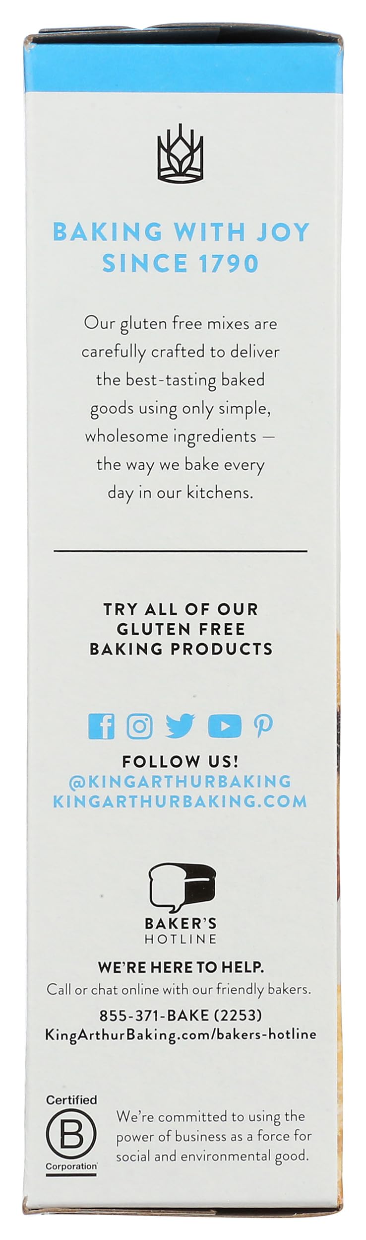 King Arthur Gluten Free Muffin Mix, 16 oz
