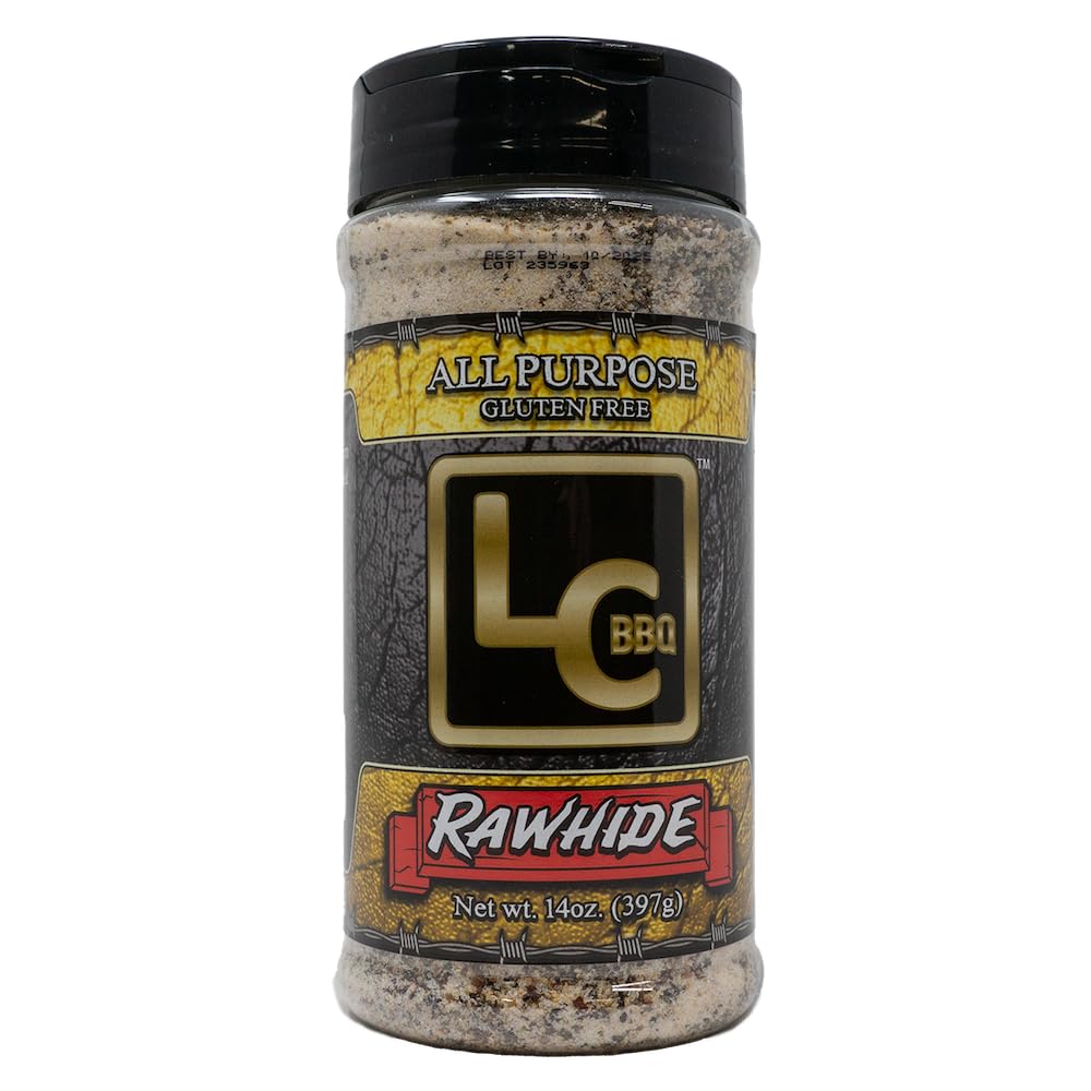 LC BBQ Essential Seasonings Bundle, 4 Pack - Rawhide, Last Call, Honey Hole, and Texas Hill Country BBQ Rub Set for Grilling and Smoking