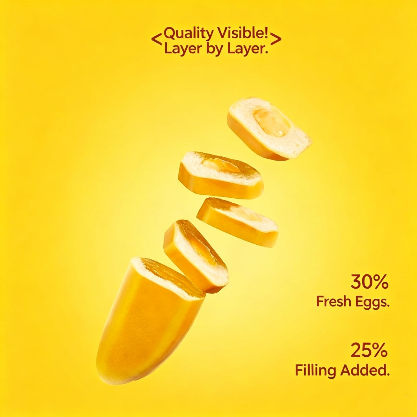 Asian Banana Bread Sticks - Soft & Sweet, Individually Wrapped, 6 Pcs per Bag, 13.4 oz, Perfect for Breakfast or Snack