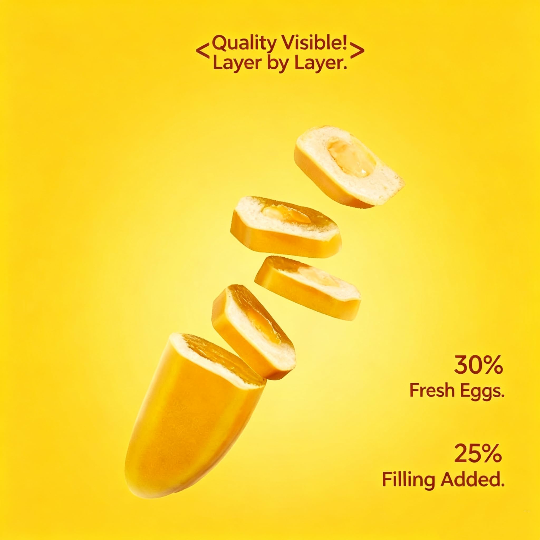 Asian Banana Bread Sticks - Soft & Sweet, Individually Wrapped, 6 Pcs per Bag, 13.4 oz, Perfect for Breakfast or Snack