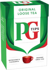 PG Tips Black Tea, Loose Tea, 8.8-Ounce Boxes (Pack of 6)