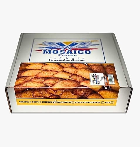 Mosaico Frozen Mini Empanadas Gluten Free by Mosaico Venezuelan Cuisine (48 count) (Beef)