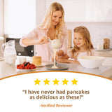 Cooper’s Best: Buttermilk Pancake and Waffle Mix (2.5 LB Bag) - Based On Original 1876 Recipe - An Old Favorite Perfect for Any Time - Premium Milled Flour - Made in the USA - 28 Servings