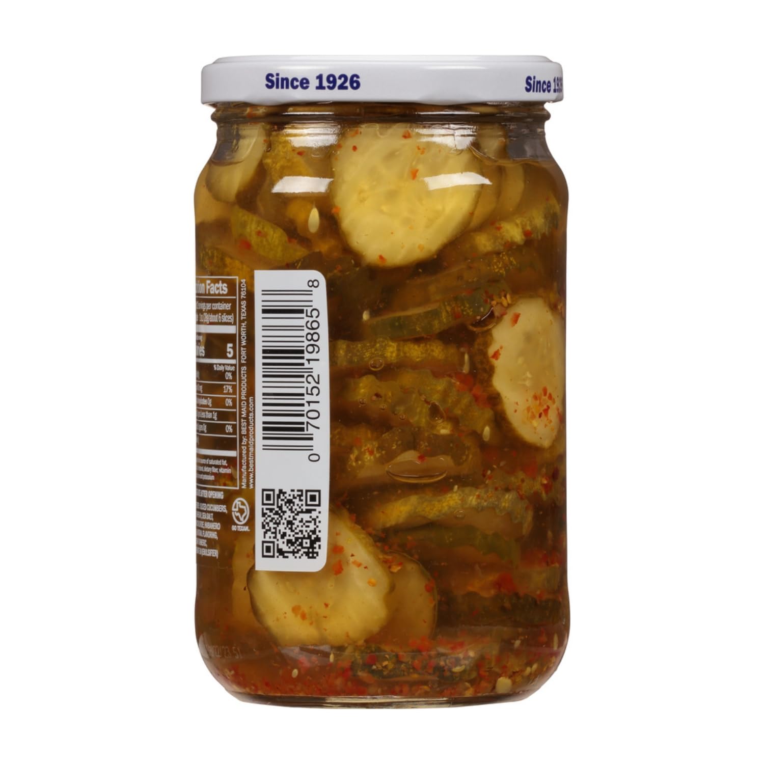 Best Maid Products - 24 Ounce Glass Jars Baby - Dill, Kosher, Hamburger Slices, Garlic Bites, Habanero Chips, & Xtreme Hot Pickles (2 Pack, Fresh Pack