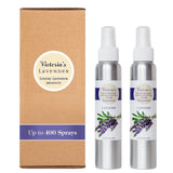 Victoria's Lavender Room Fragrance Spray - Air Freshener & Odor Eliminator - Lavender Spray - Luxury Essential Oil Scent for Home & Bathroom