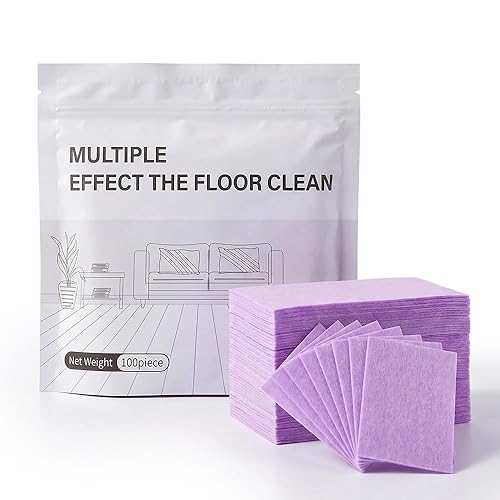 SundownAura Multi-Effect Floor Clean Tablets, Multi-Surface Floor Cleaning Sheets Wood Cleaner Tablets for Mopping Luxury Vinyl Plank Wood Flooring