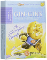 The Ginger People Gin Gins Boost Ultra Strength Ginger Candy Boxes - 1.1 Ounces