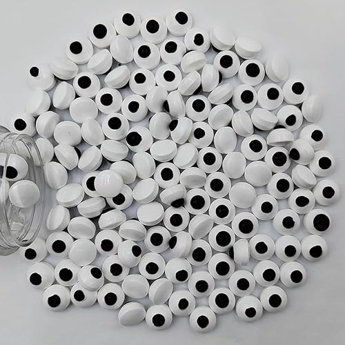 1 Bottle Candy Eyes Eyeballs Cake Cupcake Toppers Edible Eyes for Decorating - Halloween, Christmas, Easter, and Edible Art Project Candy Decorations