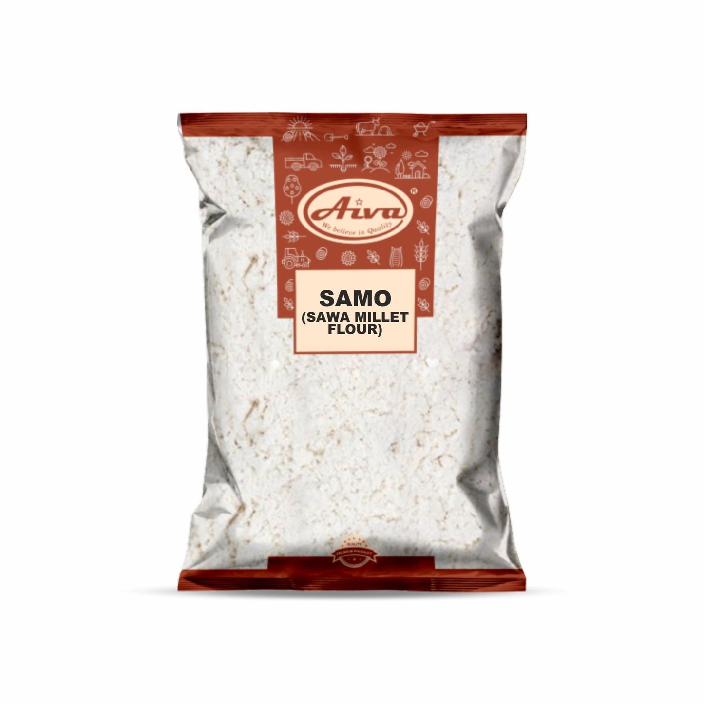 Aiva Samo (Moraiyo) Flour | Sawa Millet Flour | Flour for Cooking and Baking | 4 LB