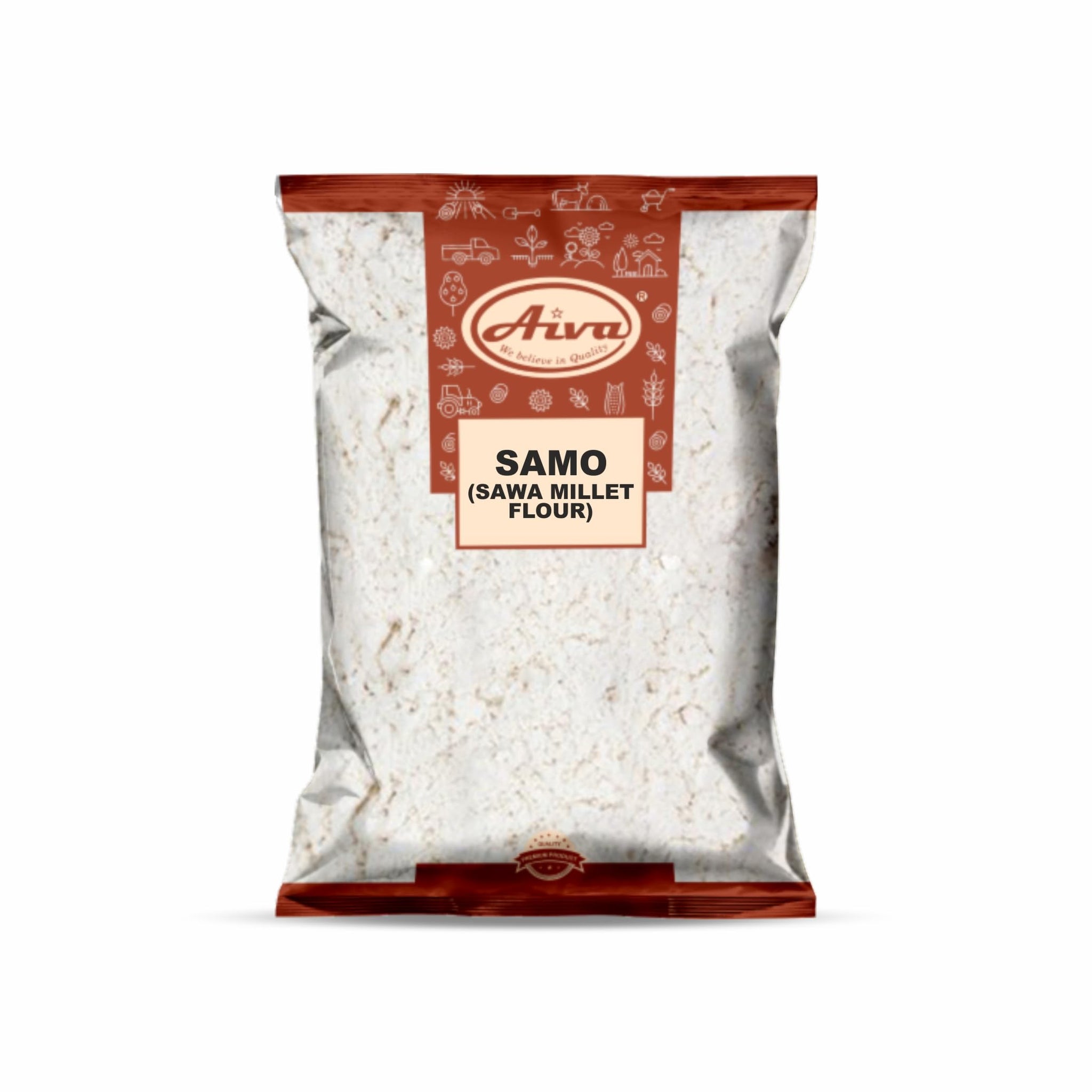 Aiva Samo (Moraiyo) Flour | Sawa Millet Flour | Flour for Cooking and Baking | 4 LB