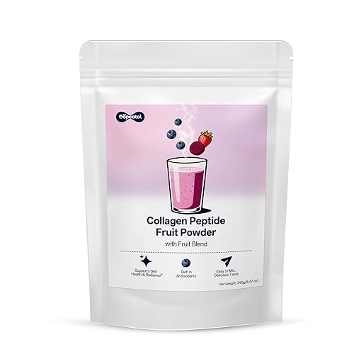 Oopeatol Collageno Peptides Powder with Blueberries & Hyaluronic Acid | Supports Healthy Hair, Skin & Nails | Antioxidant & Moisturizing Daily Beauty