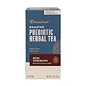 Teeccino Dark Chocolate Prebiotic SuperBoost™ Herbal Tea - Support Your Probiotics with Vegan GOS & Organic XOS For Good Gut Health and Regularity, 25