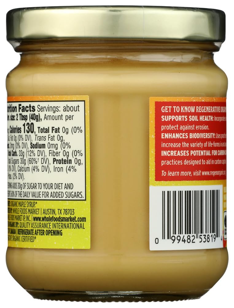 Whole Foods Market Organic Maple Butter, 8.8 OZ