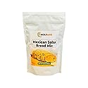 Molibake Mexican Salsa Bread Mix - Premium Artisan Bread Mix for Bread Machine and Oven - 15 oz - All-Natural Gourmet Blend with Tomato, Jalapeño, Bell Pepper, Onion, Garlic & Cilantro - Easy-to-Use Bread Maker Mix for Homemade Baking