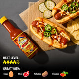 RICKEY'S Spicy Lover's Pack, Gourmet Hot Sauce of Original, Habanero, and Phantasma Flavors, 3-Bottle Set