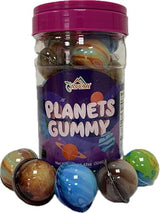 Apexy Mixed Planets Gummy Candy with Fruity Liquid Center Fat Free Fun & Delicious Space- Themed Treats Great for Halloween, Birthday, Trick Or Treat