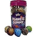 Apexy Mixed Planets Gummy Candy with Fruity Liquid Center Fat Free Fun & Delicious Space- Themed Treats Great for Halloween, Birthday, Trick Or Treat