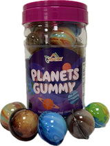 Apexy Mixed Planets Gummy Candy with Fruity Liquid Center Fat Free Fun & Delicious Space- Themed Treats Great for Halloween, Birthday, Trick Or Treat