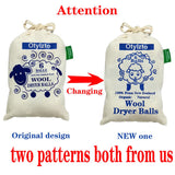 Otylzto Wool Dryer Balls 6-Pack, Drying Balls for Laundry,Reusable As Natural Fabric Softener, Reduce Clothing Wrinkles, Drying Clothes Faster