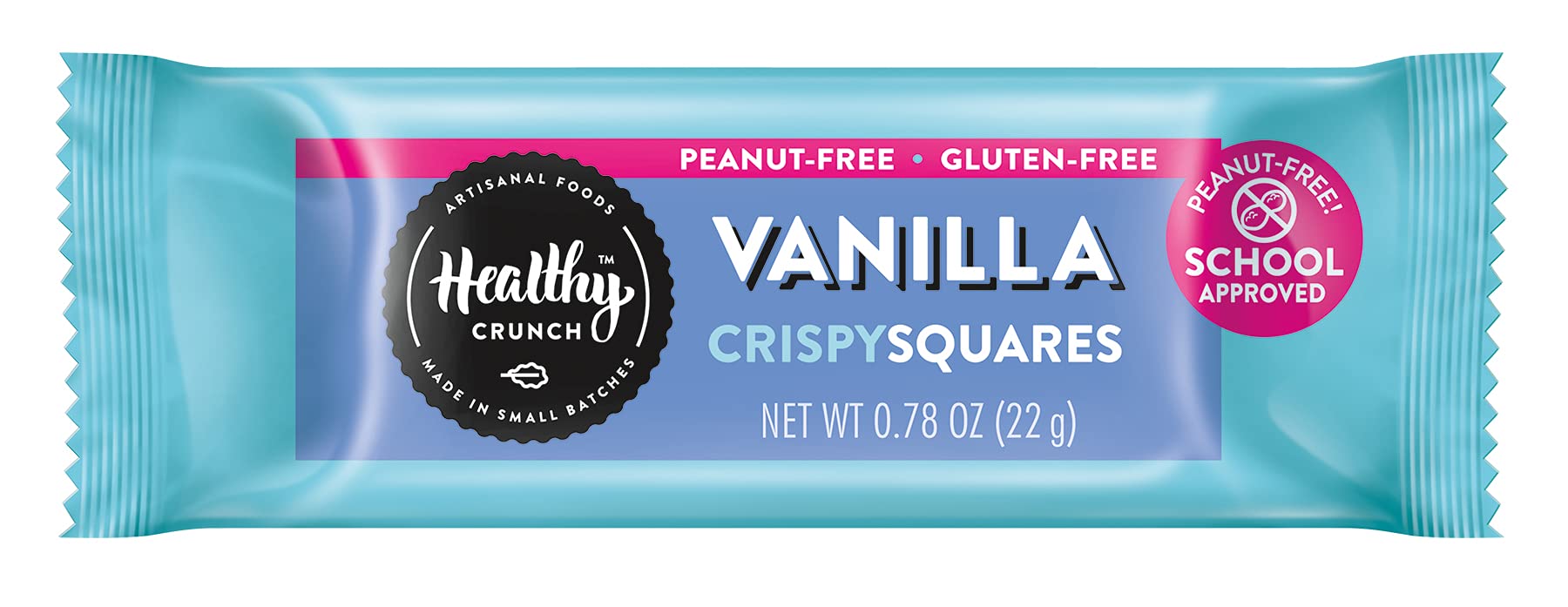 HEALTHY CRUNCH ALLERGEN-FRIENDLY CRISPY SQUARES - VANILLA 4.68 OZ.